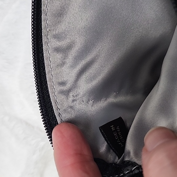 Vintage Coach Poppy Satin Fabric Wristlet - Picture 7 of 8